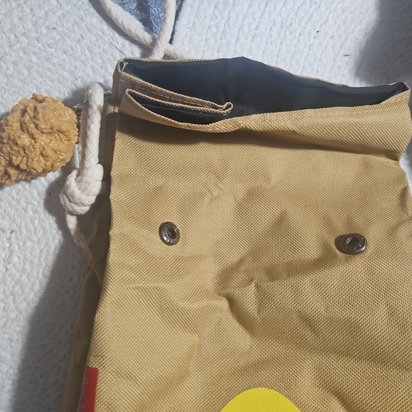 Source Unknown Brown and Yellow Shoulder Bag - Picture 6 of 12